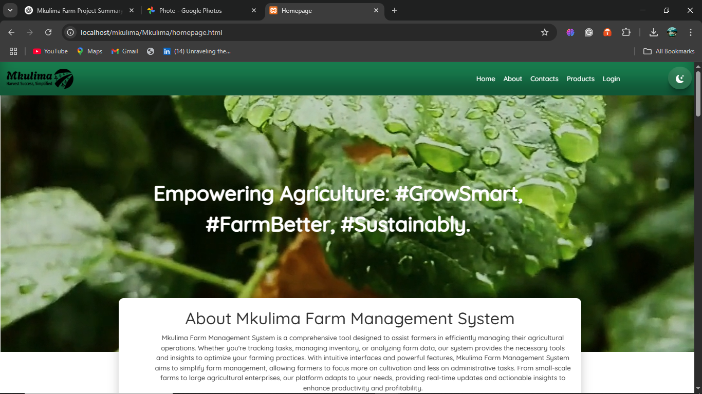 Mkulima Farm Management System